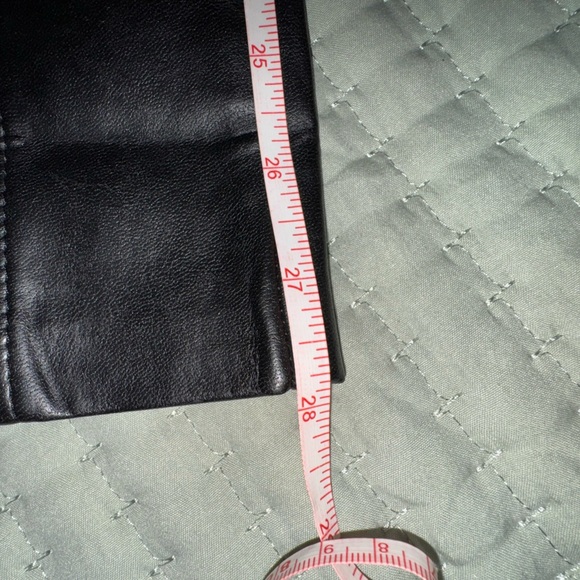 Aritzia Wilfred Melina Pants Womens Faux Leather Straight Leg Size 2 EUC - Picture 6 of 13